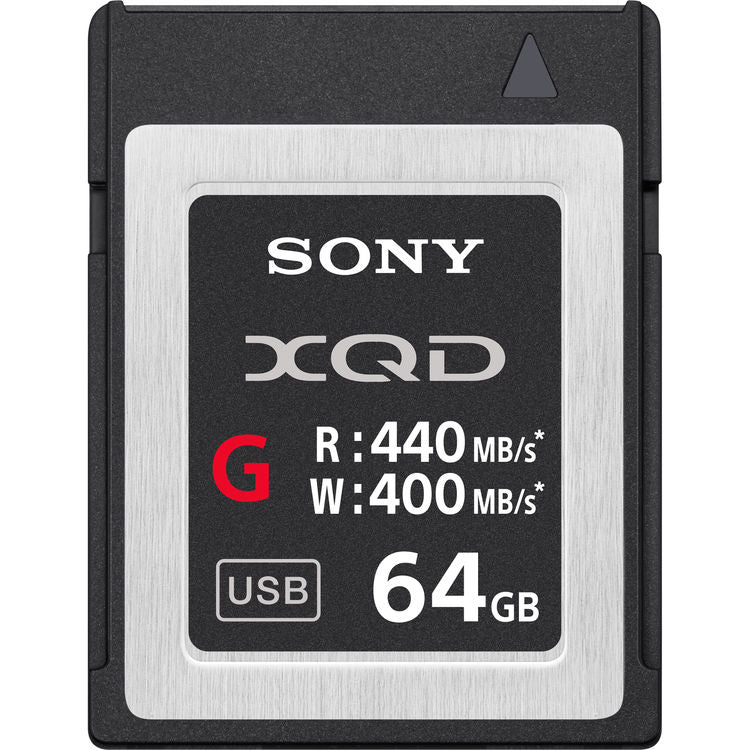 Sony QDG-64E 64GB XQD G Series 440MB/s Memory Card - QDG64E/F