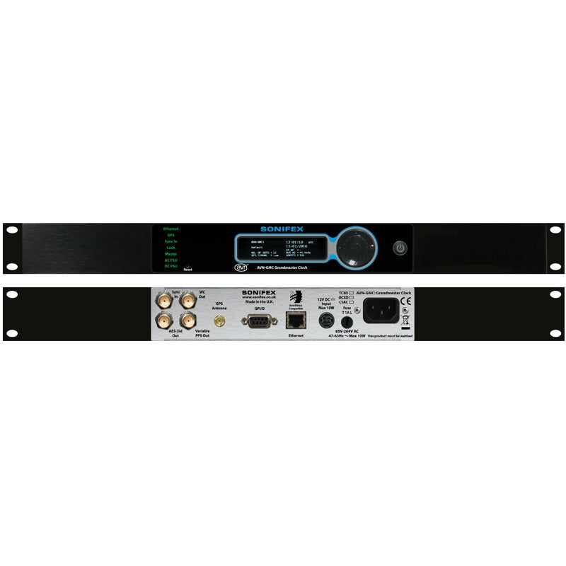 Sonifex AVN-GMCOS PTP Grandmaster Clock | 3D Broadcast