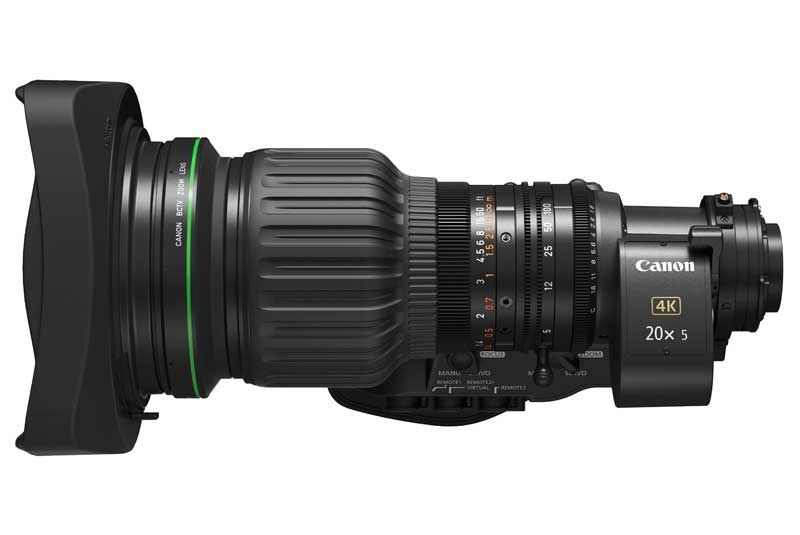 Canon CJ20ex5B IASE-S 2/3" 20x UHDxs 4K Digital ENG/EFP Multi-Purpose Lens