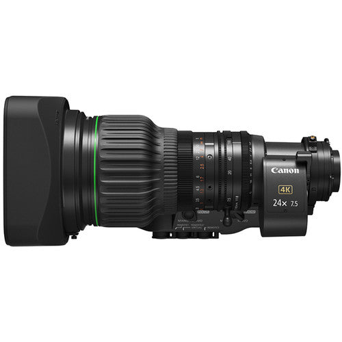 Canon CJ24ex7.5B IASE-S 2/3" 24x UHDgc 4K Digital ENG/EFP Tele Photo Lens