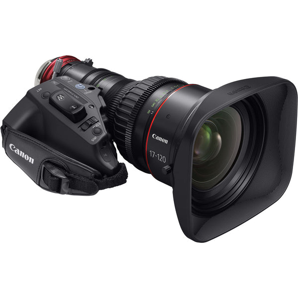 Canon CN7x17 KAS S/P1 17-120mm T2.95 PL-MOUNT 4K Cine-Servo Lens - CN7x17 KAS S / P1