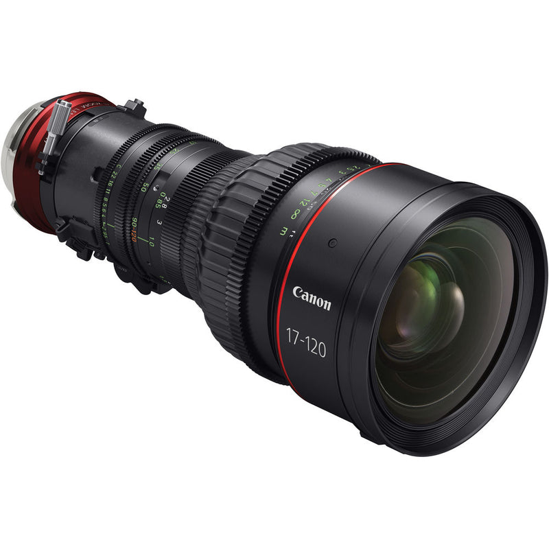 Canon CN7x17 KAS S/E1 17-120mm T2.95 EF-MOUNT 4K Cine-Servo Lens - CN7x17 KAS S / E1