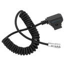 Kondor Blue Coiled D-Tap to Blackmagic Pocket 4K/6K Pro and G2 Power Cable - KONWEIPUBM4KCLF