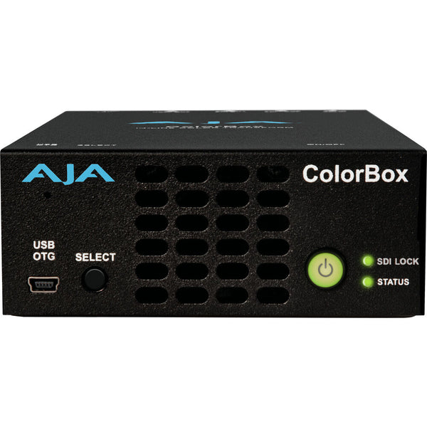 AJA ColorBox In-line HDR/SDR Algorithmic and LUT Colour Transforms - COLORBOX-R0