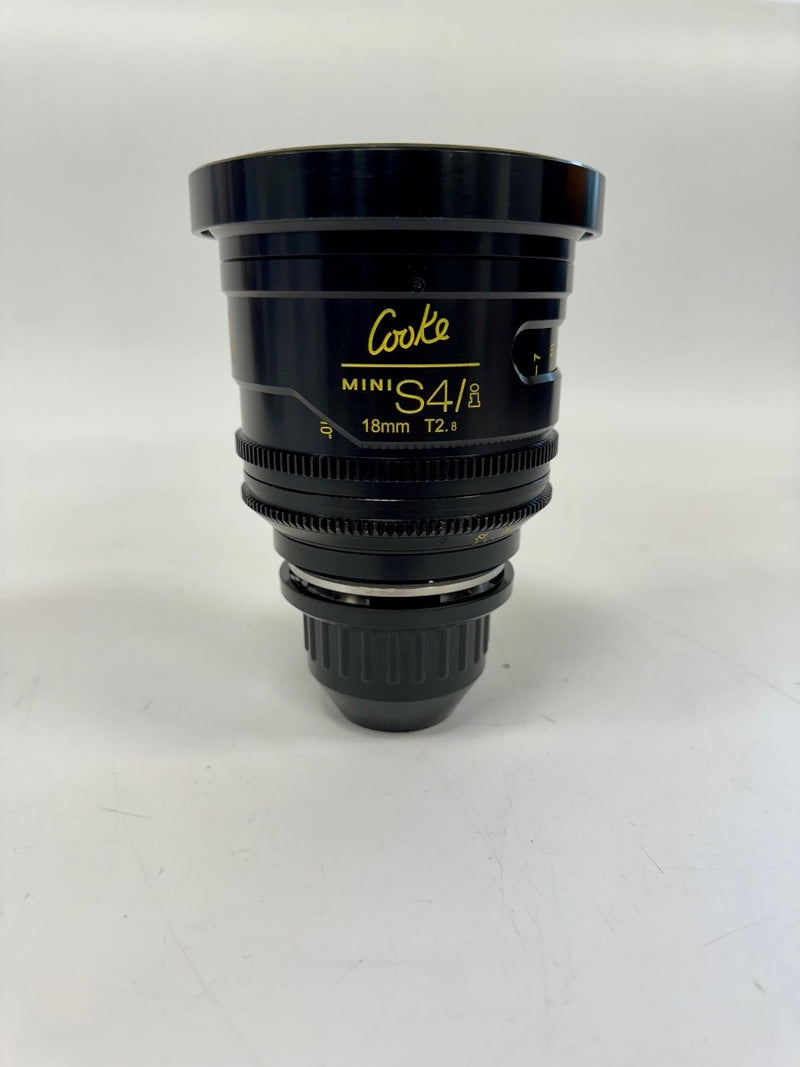 COOKE Mini S4/i Prime Lens Kit 18/32/50/75/135mm Focal Distance (USED) - COOKE-Mini-S4i-USED