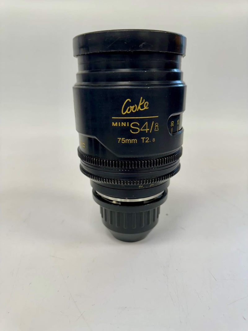 COOKE Mini S4/i Prime Lens Kit 18/32/50/75/135mm Focal Distance (USED) - COOKE-Mini-S4i-USED