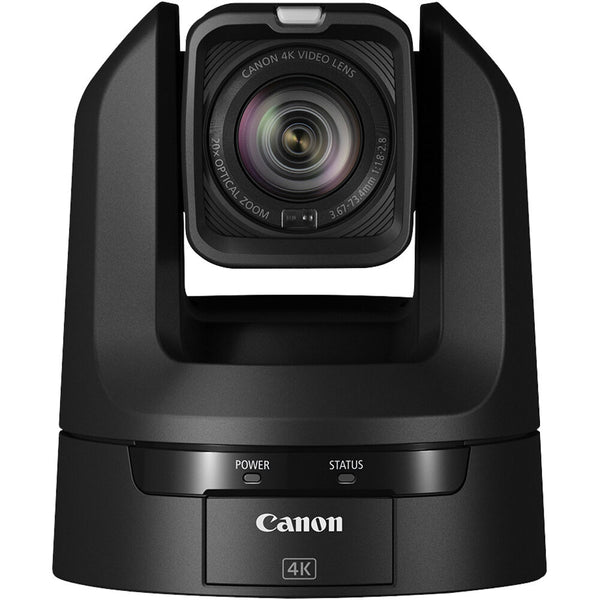 CANON CR-N100 4K UHD 30P PTZ Camera with Advanced Autofocus and 20x Optical Zoom in Black - 6527C003AA