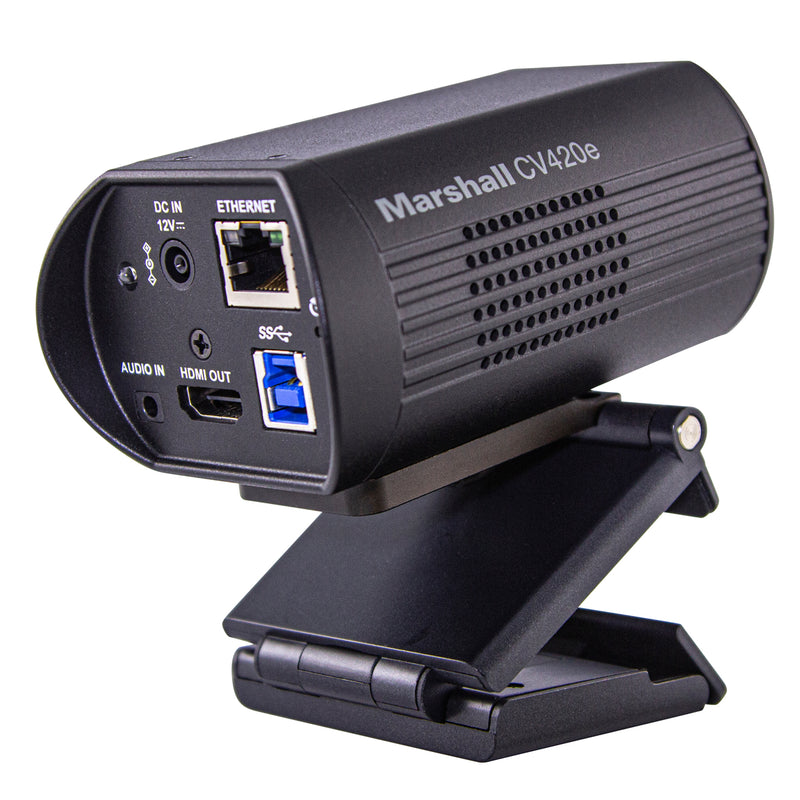 Marshall Electronics CV420e Compact 4K60 ePTZ Camera  (HDMI, IP & USB)