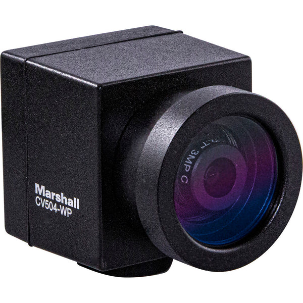 Marshall Electronics CV504-WP IP67 Weatherproof Mini Broadcast Camera with 4mm Interchangeable Lens 3G-SDI Output (New Sensor)