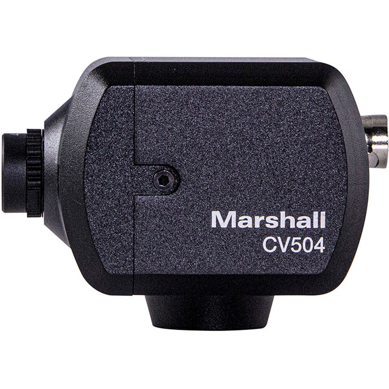 Marshall Electronics CV504 Mini Broadcast Camera with 4mm Interchangeable Lens 3G-SDI Output (New Sensor)