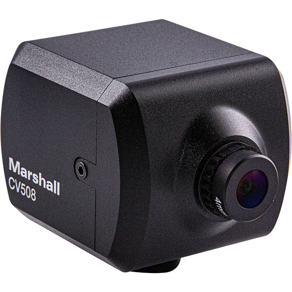 Marshall Electronics CV508 Mini Broadcast Camera with 4.0mm Interchangeable Lens 3G-SDI & HDMI Outputs