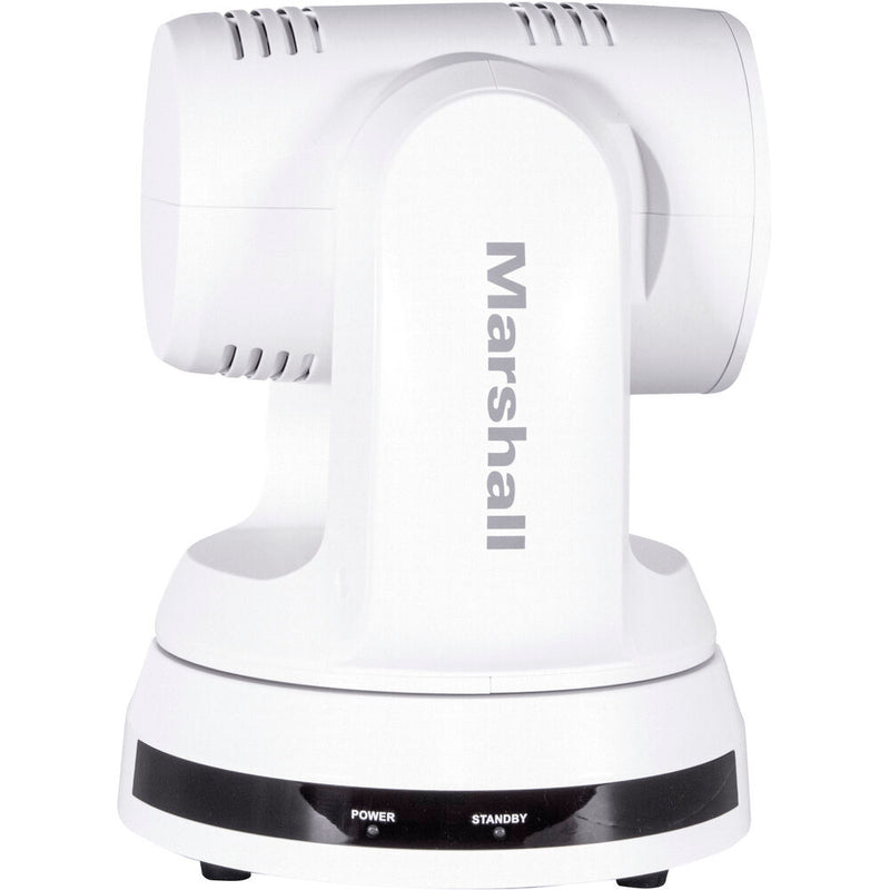 Marshall Electronics CV730-ND3W 4K (UHD60) NDI PTZ Camera 30x Zoom Lens 12G-SDI HDMI & NDI|HX3 (White)