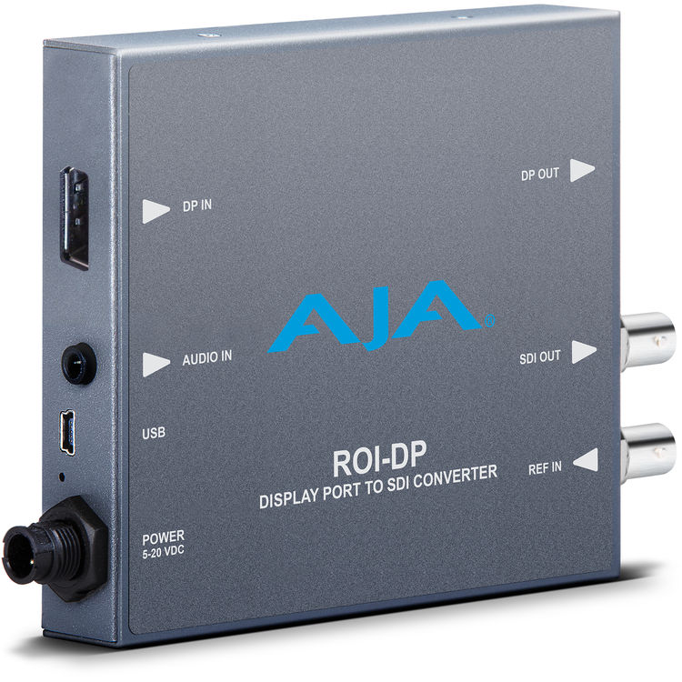 AJA ROI-DP DisplayPort to SDI with ROI scaling Mini Converter - ROI-DP-R0