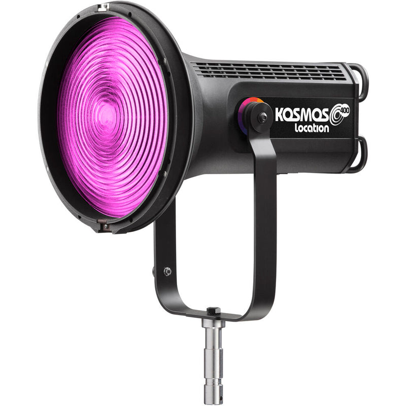 VELVET KOSMOS 400 Colour Location Motorised Zoom LED Fresnel with Yoke - VK400C