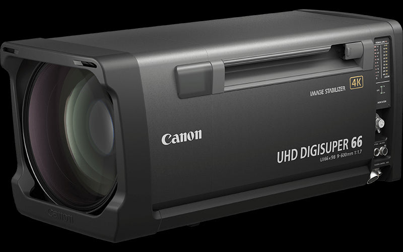 Canon UHD-DIGISUPER 66 2/3" 4K Broadcast Box Lens - UJ66x9B IESD