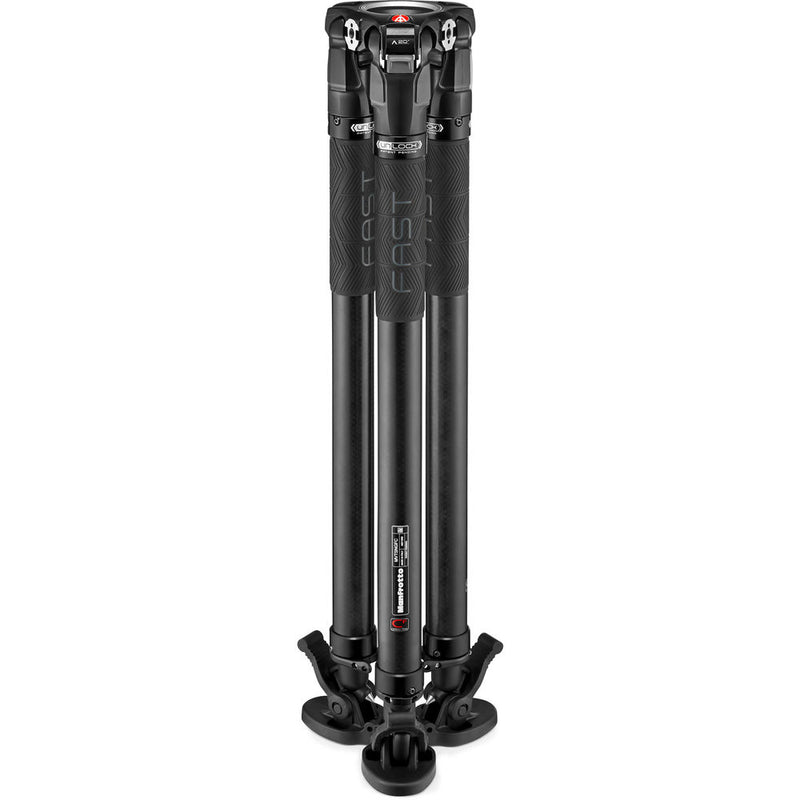 Manfrotto 635 Fast Single Tripod Carbon Fiber - MVTSNGFC