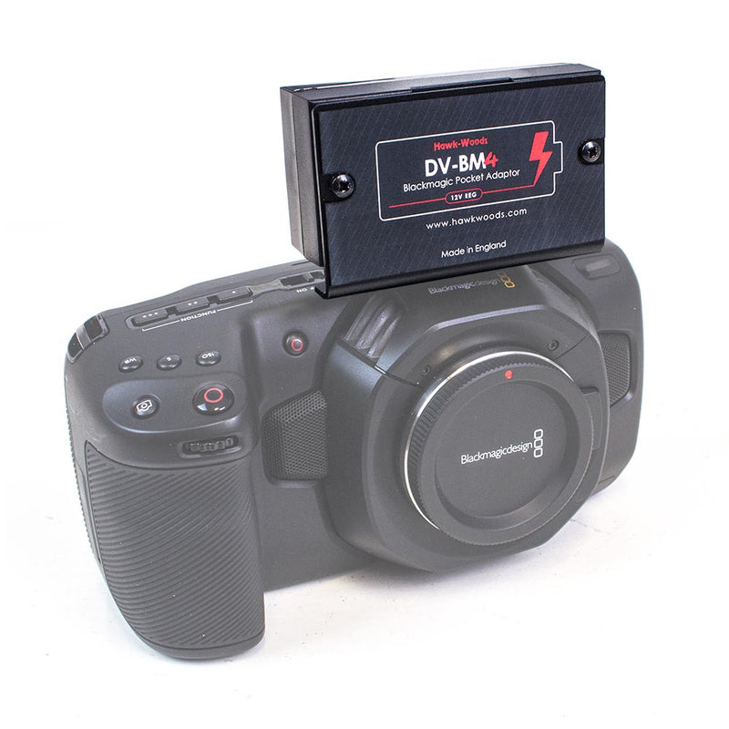 Hawk-Woods DV-BM4 Blackmagic Pocket Cinema Camera 4K Power Adaptor