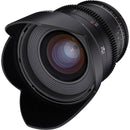 Samyang VDSLR 24mm T1.5 MK2 Sony FE Mount Lens