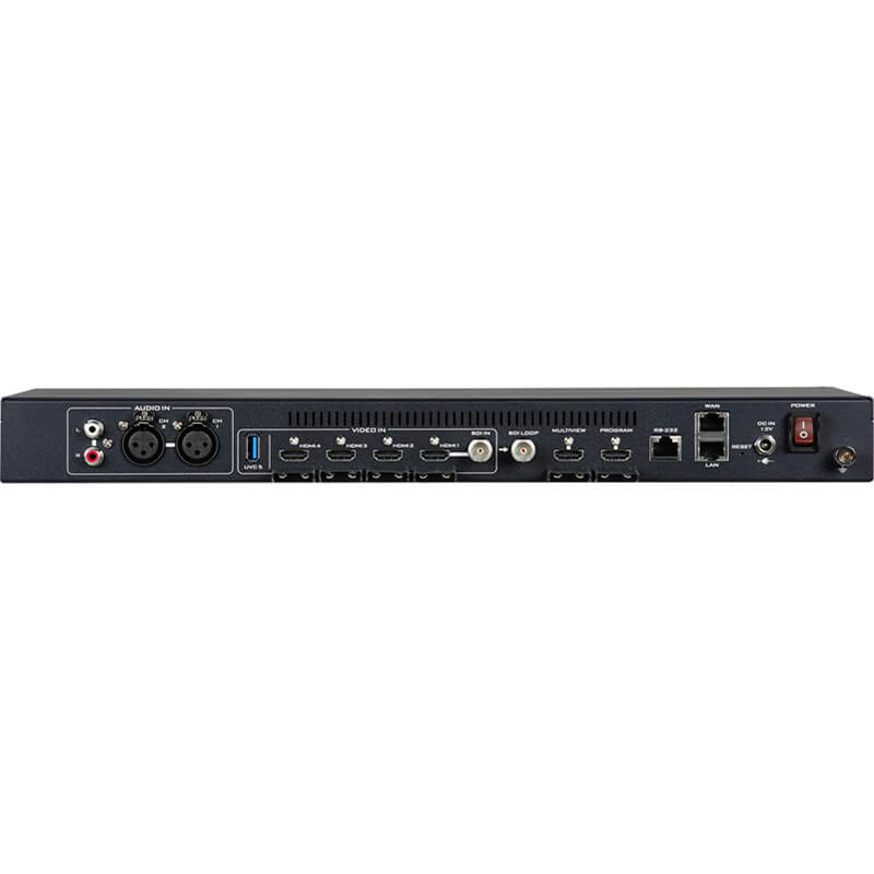 Datavideo iCast 10NDI 5-Channel All-in-one Streaming Switcher - DATAICAST10NDI