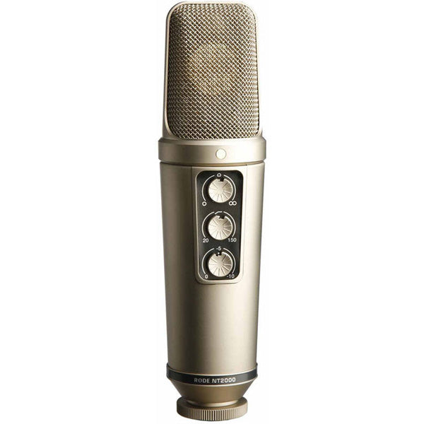 Rode NT2000 Seamlessly Variable Dual 1-inch Condenser Microphone - RODENT2000