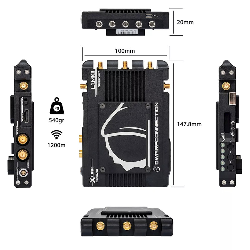 DwarfConnection DC-X.LINK-L1.MKII WHDI Receiver - DC.LI.0015