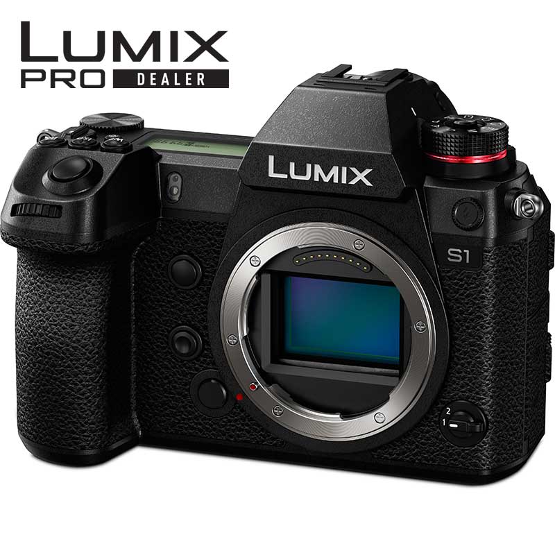 Panasonic DC-S1 LUMIX Digital Full Frame Mirrorless Camera with 24.2MP MOS Sensor Body Only - PANDCS1EK