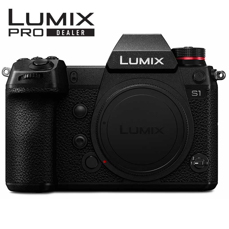 Panasonic DC-S1 LUMIX Digital Full Frame Mirrorless Camera with 24.2MP MOS Sensor Body Only - PANDCS1EK