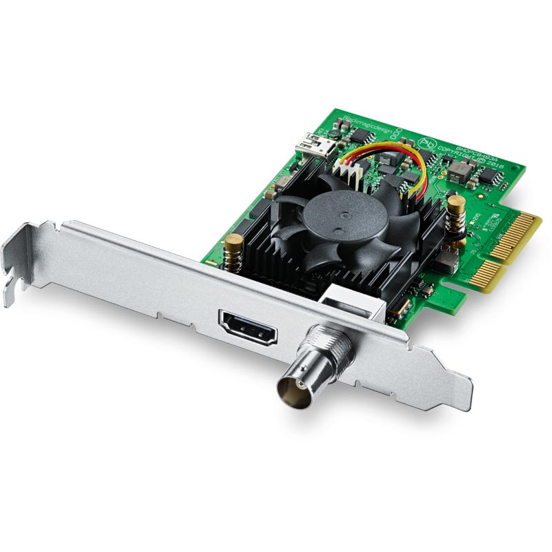 Blackmagic Design DeckLink Mini Recorder 4K Capture Card - BDLKMINIREC4K