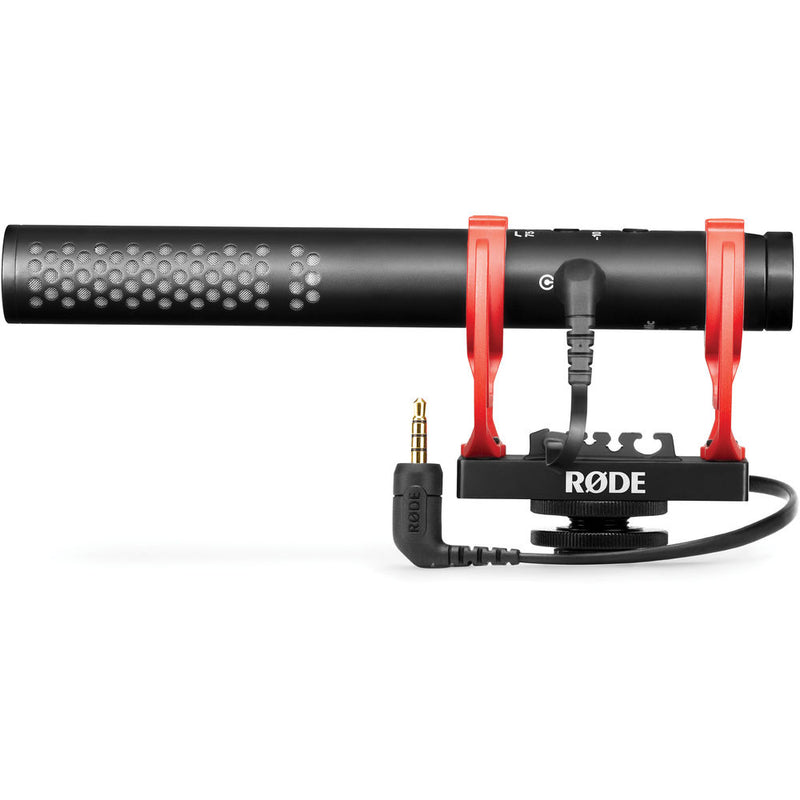 Rode VideoMic NTG Hybrid Analog/USB On-Camera Shotgun Microphone - VIDEOMICNTG