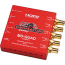 Decimator Design MD-QUAD v3 3G/HD/SD-SDI Quad Split Multi-Viewer - DD-MD-QUAD