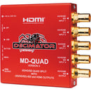 Decimator Design MD-QUAD v3 3G/HD/SD-SDI Quad Split Multi-Viewer - DD-MD-QUAD