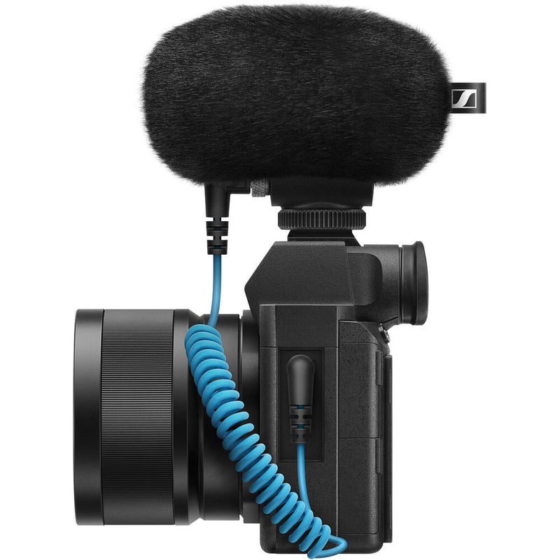Sennheiser MKE 200 Super-Cardioid Ultracompact Camera-Mount Directional Microphone - 508897