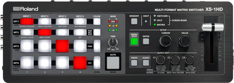 Roland XS-1HD Multi-Format Matix Switcher - ROLXS1HD