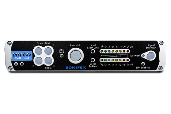 Sonifex DHY-04VT Twin Digital ViLTE 4G/3G/2G TBU AES/EBU Analogue Ethernet Rack Mounted