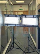 USED Kino Flo KIT D42-230 DIVA-LITE 400 Universal Two Fluorescent Light Flight Case Kit (AS NEW CONDITION)