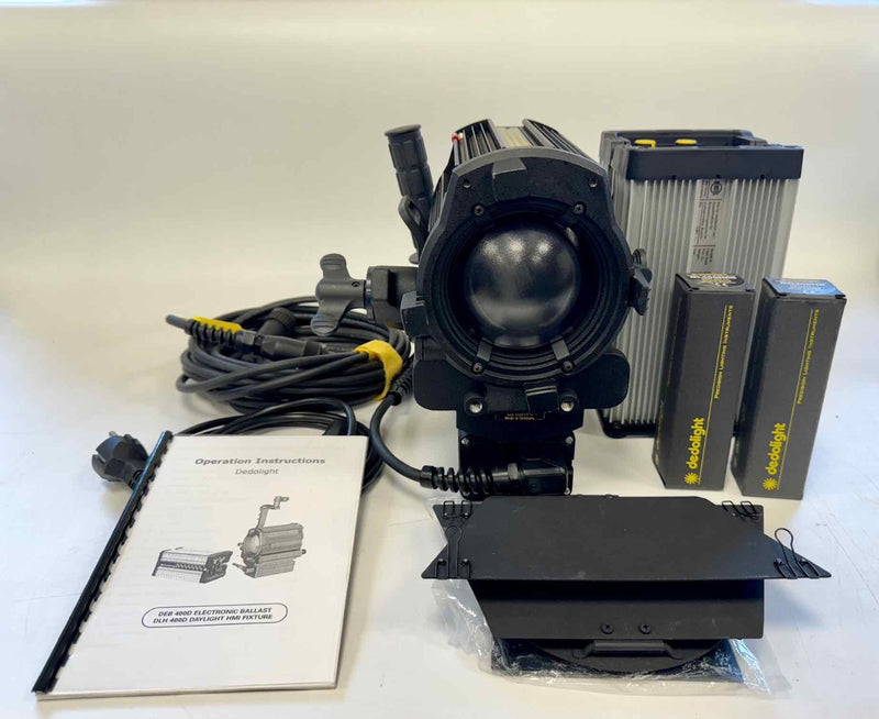 Dedolight SYS-DLH400D DLH400DT Daylight/Tungsten System 400W/575W (USED/AS NEW)