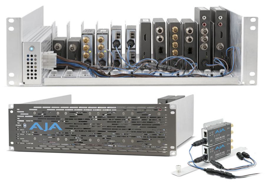AJA DRM2 3RU Rack Frame or AJA Mini-Converters | 3D Broadcast
