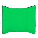 Manfrotto Chroma Key FX 4x2.9m Background Kit Green with Frame - MLBG4301KG