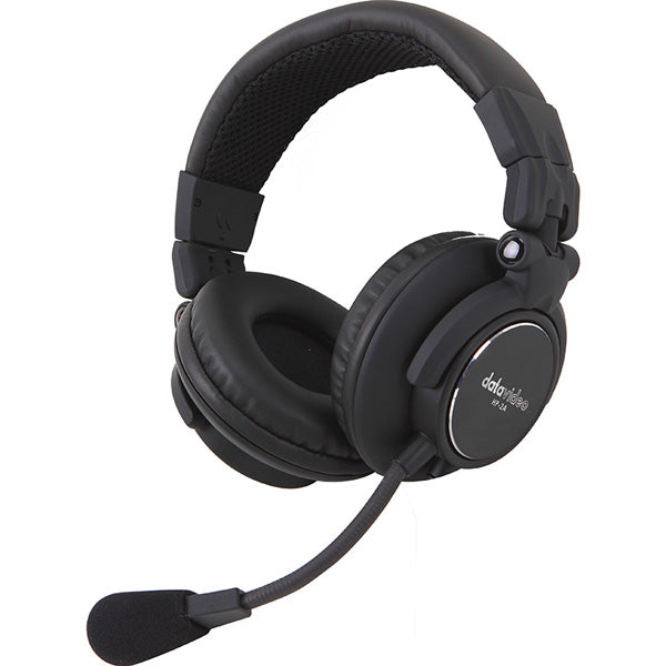 Datavideo HP-2A Dual Side Headset with 3.5mm Jack - DATAHP2A 3D Broadcast