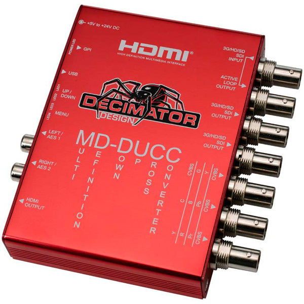 Decimator Design MD-DUCC Multi Definition Down Up Cross Converter - DD-DUCC 3D Broadcast