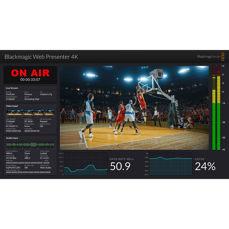 Blackmagic Design Web Presenter 4K - BDLKWEBPTR4K