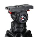 CamGear V12 Carbon Fibre MLS 100mm Tripod Systems Payload 14kg - CMG-V12-MS-CF-TRISYS