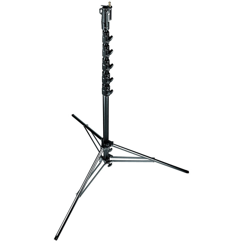 Manfrotto Black Aluminium 6-Sections High Super Stand 1 Levelling Leg - 269HDBU