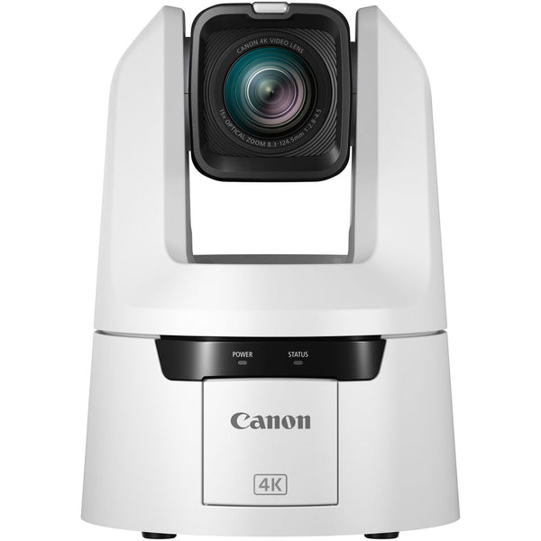Canon CR-N500 Professional 4K UHD 30P NDI PTZ Camera with 15x Zoom White - 4839C008AA