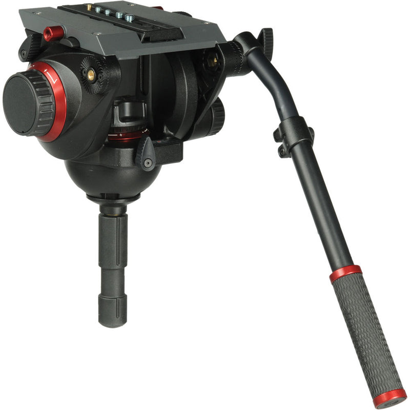 Manfrotto 509 Fluid Video Head & 545GB Alu Twin Leg Tripod - 509HD,545GBK