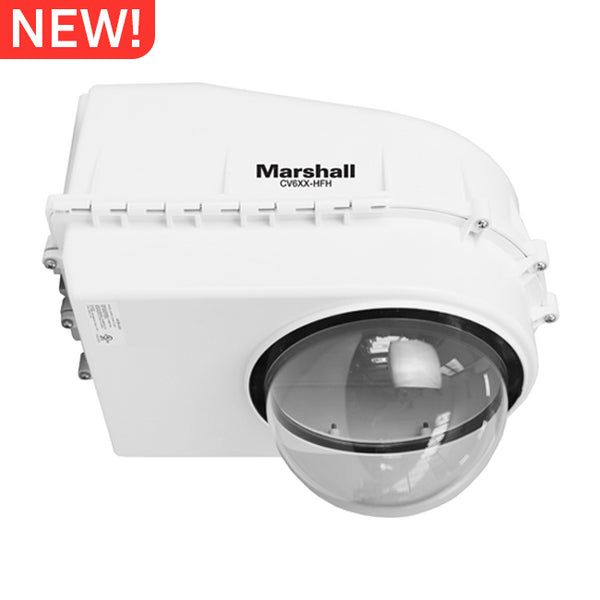 Marshall Electronics CV6XX-HFH Weatherproof IP68 Outdoor Housing for CV620, CV630 & CV612 Cameras with Heater and Fan