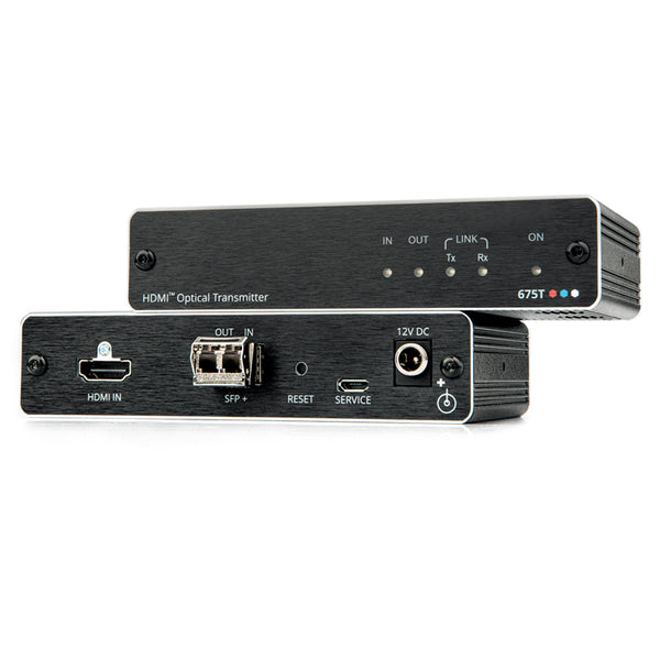 Kramer Electronics 675R/T 4K60 4:4:4 HDMI Extender Kit over Ultraâˆ’Reach MM/SM Fiber Optic