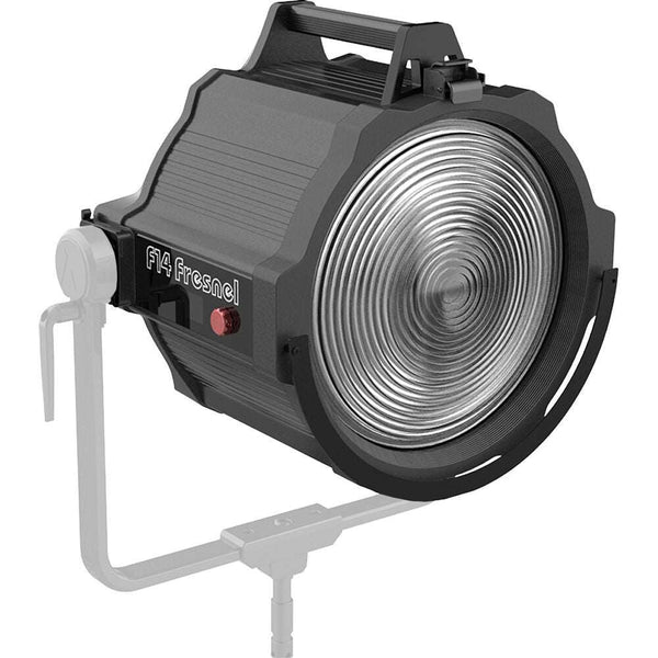 Aputure F14 FRESNEL with Electronic A-Mount Fresnel Modifier - APF14F