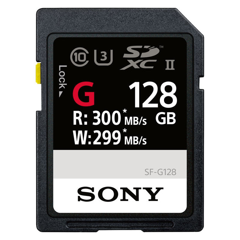 Sony G-Series 128GB 300MB/s SDXC UHS-II - SFG1G