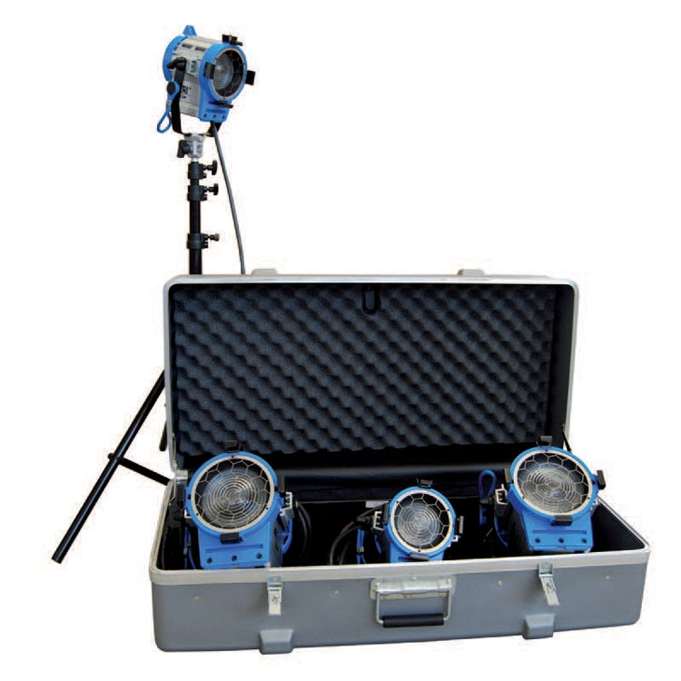 ARRI 300/650 Fresnel Combo Lighting Kit with wheels (Schuko) - L0.76598.F